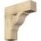 Ekena Millwork Funston Block Rough Sawn Bracket, Douglas Fir, 6"W x 22"D x 22"H BKT06X22X22FST05RDF - alternate 1